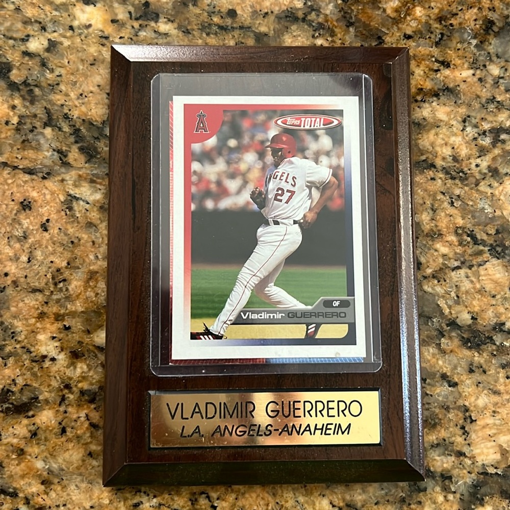 2005 Topps Vladimir Guerrero  Angels Baseball Card